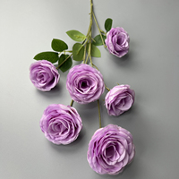 Künstliche Seiden blumen Realistische Rosen Bouquet Long Stem für Home Wedding Decoration Party