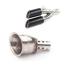 Accessoires universels tuyau d'échappement de moto tuyau de silencieux modifié échappement moto db killer pour XJ6 MT07 09 03
