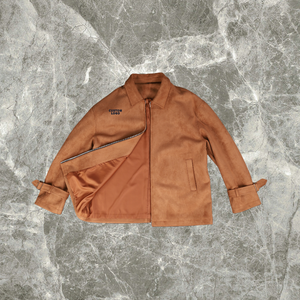 Chaqueta de Motocicleta Unisex de Cuero PU Transpirable de Color Sólido, Cierre de Cremallera, Cuello en V, Diseño Bordado, Temporada de Otoño, Talla XS - Product Image 3