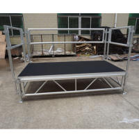 Plataforma Portátil Modular Ligera de Aleación de Aluminio para Equipos de Escenario y Exposiciones con Dimensiones Personalizadas
