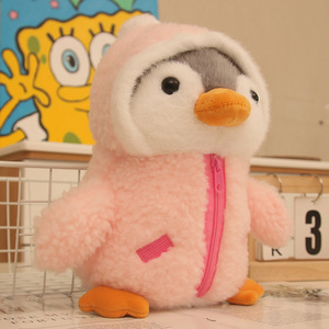 Peluche de Pingüino <span class=keywords><strong>Princesa</strong></span>, Almohada de Peluche con Carga USB, Diseño Bordado, Peluche Súper Suave para Regalo de Aniversario Unisex - Product Image 5