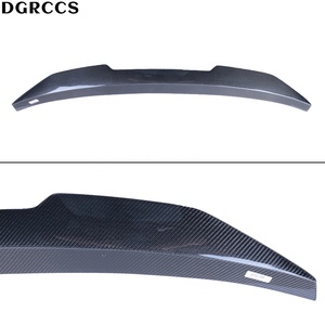 For A5 B8 B8.5 2Door Coupe 8T3 PSM Style Carbon Fiber Rear Spoiler Trunk Wing 2007-2017 Carbon Fiber - Product Image 4