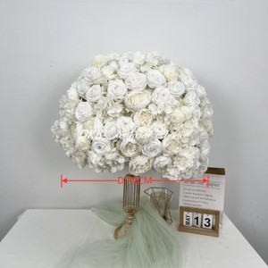 Nuevo diseño moderno otoño boda decoración telón de fondo centerpie soporte para una boda - Product Image 2