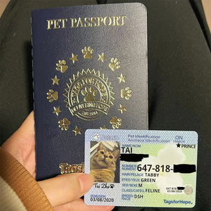 Impression personnalisée de passeports en gros de haute qualité pour les fans, les animaux de compagnie ou les anniversaires - Product Image 1