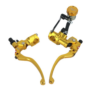 Levier de maître-cylindre hydraulique en aluminium pour embrayage et frein, référence 03CL03R, pour la modernisation et la mise à niveau des motos - Product Image 1