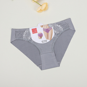 Uokin Hỗn Hợp Kích Thước Bán Buôn Quần Lót Phụ Nữ Quần Lót Nylon Và Ren Cô Gái Trưởng Thành Sexy Giữa Tăng Đồ Lót - Product Image 6