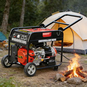 Knight Series 7KW 457cc 50Hz <b>Gasoline</b> <b>Generator</b> 230V AC with Multiple Startup Methods APP Remote Start - Product Image 1