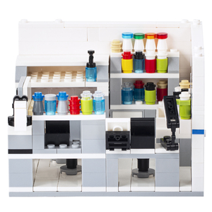 MOC4050 Accessori Decorativi per Farmacia Ospedaliera Street View, Set di Mattoncini <span class=keywords><strong>Serie</strong></span> Città per Costruzioni, Giocattoli per Bambini - Product Image 3