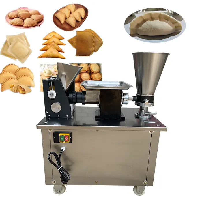 Low Labor Intensity samosa folding machine price pelmeni making automatic dumpling maker machine ravioli big empanada machine