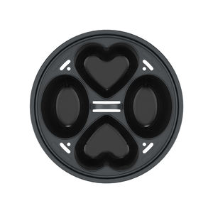 Forme de coeur antiadhésif oeuf Pot four à micro-ondes oeuf vapeur cuisine oeuf soupe moule pour mélangeur Thermo TM6 <span class=keywords><strong>TM5</strong></span> TM31 - Product Image 2