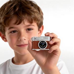 Mini Cámara de Seguridad de Alta Calidad 1080P, Cámara Corporal Retro con Filtro Blanco y Negro, Grabadora de <span class=keywords><strong>Video</strong></span> para Reuniones, Senderismo, Cámara Portátil con Llavero - Product Image 1