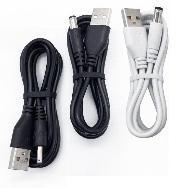 USB 2.0 a Male to DC 5.5*2.5mm 35135 DC Power Supply Adapter Charging Cable 5V 2A 3A
