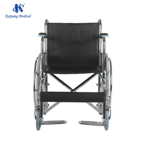 Fauteuil roulant manuel pliable à usage médical pour personnes âgées et handicapées - Product Image 4
