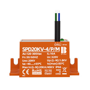 서지 보호기가있는 도매 20kv SPD LED 조명기구 오렌지 T2 <span class=keywords><strong>T3</strong></span> OVP UVP 10KV SPD - Product Image 6