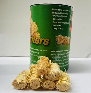 Accendifuoco in Lana di Legno con Paraffina, 50 Pezzi/Scatola, Design Cartoon <span class=keywords><strong>per</strong></span> Feste, BBQ e Griglia - Product Image 4