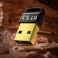 Vente en gros de clés USB BT, mini clés USB BT5.3, adaptateur émetteur pour ordinateur portable, souris, clavier