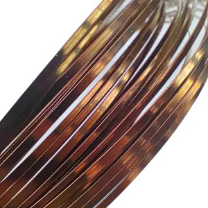 ASTMF2063 alambres de nitinol planos laminados en frío brillantes para la fabricación de joyas