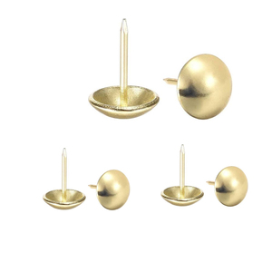 Kit Assortito di Chiodini Decorativi per Tappezzeria con Finitura Oro Antico, Direttamente dalla Fabbrica, per <span class=keywords><strong>Mobili</strong></span> in Legno Fai-da-Te - Product Image 1