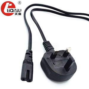 Reino Unido estándar tipo G enchufe IEC C13 3pin Cable de alimentación AC Cable de alimentación conector para <span class=keywords><strong>Monitor</strong></span> conector eléctrico Cable para el hogar - Product Image 4