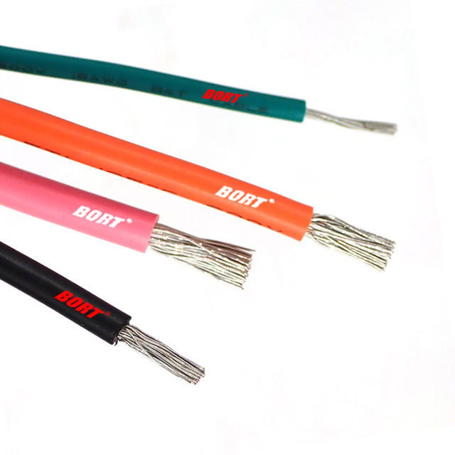 GPT Automotive Primary Wire 14 16 18 20 AWG Stranded Bare Copper PVC Insulated Low Voltage Auto Cable