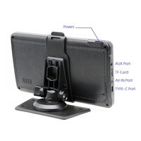 7 pulgadas Universal On Dash inalámbrico coche Carplay Android Auto pantalla portátil Multimedia REPRODUCTOR DE DVD con navegación WIFI