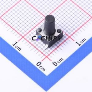 TSD003B10026A Tactile <b>Switch</b> SMD-4P,6x6mm <b>Switch</b> Round Button 2.6N Vertical Mount 6mm - Product Image 1