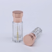 Idéal Nouveau Design Arabe Base Épaisse Bouteilles Tola 3ml 6ml 12ml en Verre pour Attar Huile de Oud Parfum avec Applicateur en Verre