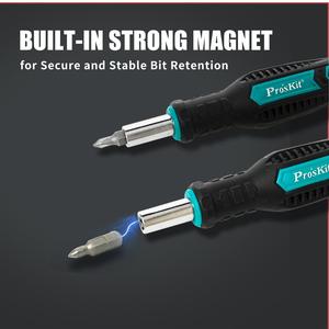 Juego de Llaves de Trinquete y Destornilladores Compactos Proskit SD-2338M con Trinquete Bidireccional de 48 Dientes <span class=keywords><strong>para</strong></span> Motocicletas/Bicicletas - Product Image 5