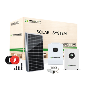Système d'énergie solaire 8 kW 10 kW, kit complet avec panneaux solaires SWS10W-SPI-OFF, stockage d'énergie domestique de haute qualité 10 kW - Product Image 6