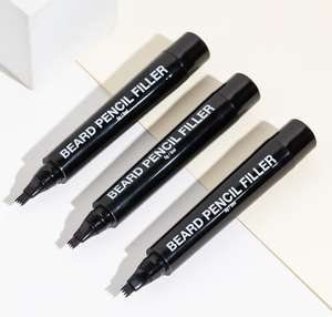 Private label Impermeabile di Lunga Durata <span class=keywords><strong>Barba</strong></span> Matita di Riempimento <span class=keywords><strong>Barba</strong></span> Penna <span class=keywords><strong>con</strong></span> la Spazzola per Gli Uomini - Product Image 5