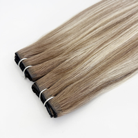 Extensions de cheveux en trame papillon ultra-fines, sans couture, découpables, trame nouée à la main, 100% cheveux vierges bruts, vente en gros pour revendeurs