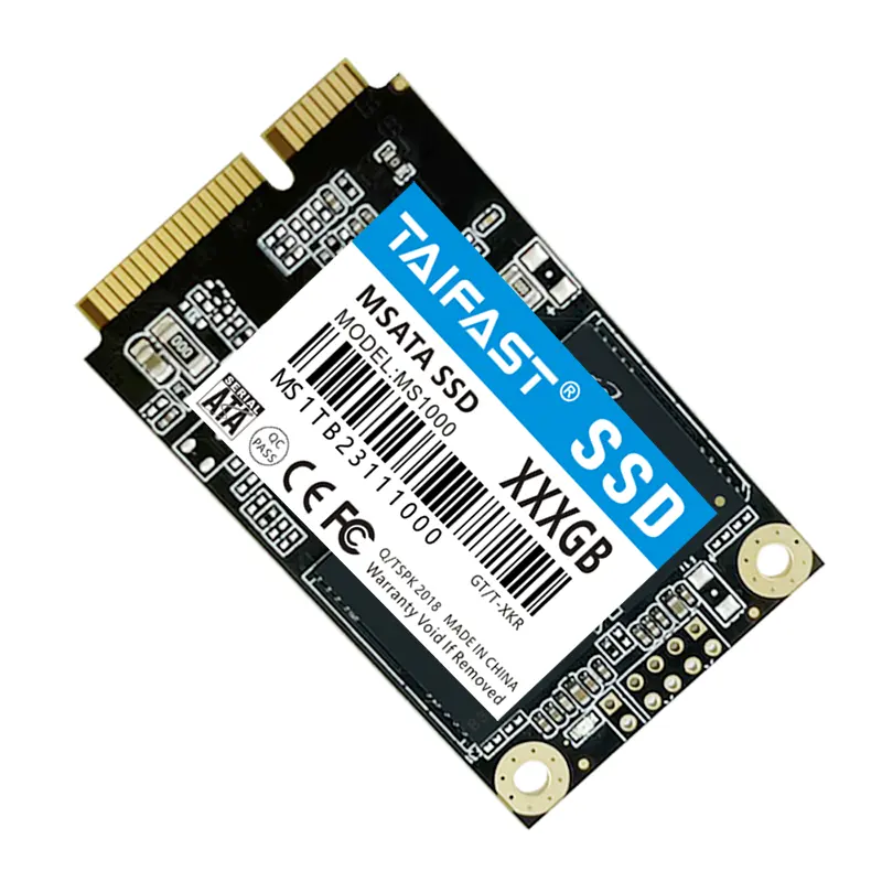 Atacado Taifast Msata SSD Interno Alta Qualidade 64GB 128GB 256GB 1TB 3D NAND TLC Sata 3.0 5GB Capacidade de Disco Único 240GB Sólido