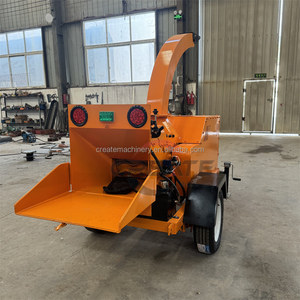 Hot bán Lá Cọ sứt mẻ Máy DIESEL gỗ Máy Nghiền bản ghi Shredder gỗ chipper Máy Shredder cây chi nhánh - Product Image 2