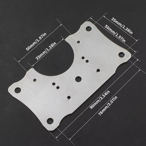 Plaque de réparation de charnière de meuble en acier inoxydable de haute qualité avec vis, installation facile - Product Image 3