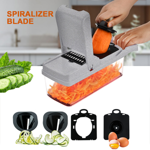 Toallwin <span class=keywords><strong>2025</strong></span> xu hướng màu sắc mới của nhãn hiệu hành tây Slicer Cutter Shredder Dicer Mandolin Slicer rau Slicer Rau cắt rau Chopper - Product Image 3