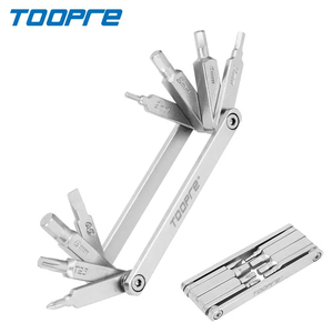 Outils d'entretien <span class=keywords><strong>de</strong></span> vélo multifonctions TOOPRE réparation <span class=keywords><strong>de</strong></span> vélo <span class=keywords><strong>de</strong></span> montagne démonter costume clé à six angles - Product Image 1