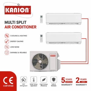 Climatiseur Multi-split Free Match 2 Zones Inverter, Conception pour l'Europe, Mini VRF, Système Central Durable - Product Image 3