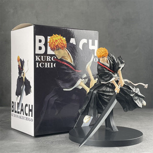 Figurines de collection HESPER Anime <span class=keywords><strong>Bleach</strong></span> : <span class=keywords><strong>Zaraki</strong></span> Kenpachi, Hitsugaya Toushirou, Kurosaki Ichigo - Jouets figurines d'action - Product Image 3