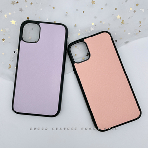 Vegan PU Saffiano da di động TDE điện thoại trường hợp bìa Piel fundas cá nhân logo cho <span class=keywords><strong>iPhone</strong></span> 13 14 15 Pro Max da trường hợp - Product Image 5