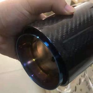 Tubo de escape de fibra de carbono para <span class=keywords><strong>mini</strong></span> cooper r53 <span class=keywords><strong>r56</strong></span> f56, buena calidad - Product Image 3