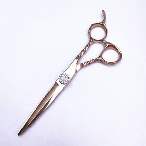 กรรไกรตัดผม Ft ขนาด 6.0 นิ้ว 440C สแตนเลสสตีล สำหรับมือขวา ระดับมืออาชีพ สำหรับร้านเสริมสวย อุปกรณ์ตัดผม - Product Image 1