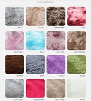 Tapis en peluche surdimensionné personnalisé pour l'intérieur, chambre à coucher, sol, tapis en fourrure de polyester, tapis moelleux et duveteux pour la maison, salon