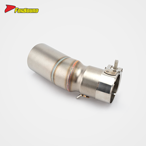 Tubo de escape de secció<span class=keywords><strong>n</strong></span> media de escape de acero inoxidable de 51mm para <span class=keywords><strong>Kawasaki</strong></span> Ninja400 - Product Image 3