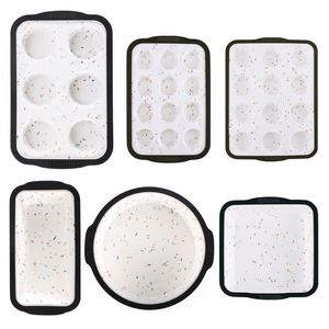 Moule à pâtisserie en silicone flexible de qualité alimentaire BFA pour gâteaux, cupcakes et muffins, vente en gros sur mesure - Product Image 5