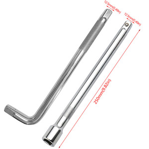 Clé à valve d'angle multifonctionnelle Barre d'extension Outil <span class=keywords><strong>de</strong></span> serrage Clé <span class=keywords><strong>de</strong></span> plomberie Outil <span class=keywords><strong>de</strong></span> démontage pour petits espaces - Product Image 6