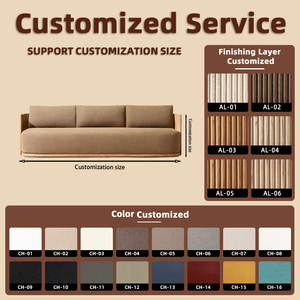 Canapé d'extérieur en teck naturel avec coussin en mousse réticulée à séchage rapide et tissu imperméable pour villas, hôtels, terrasses et salons de toit - Product Image 2