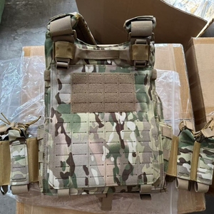 Gilet Tactique en Gros Couleur Camouflage Porte-Plaques Tactique avec Plaque de Blindage Latérale Gilet de Protection à Dégagement Rapide avec Découpe Laser - Product Image 3