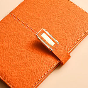 Новый деловой роскошный набор дневников A5, настраиваемый обновленный набор из искусственной кожи A5, подарочный набор для ноутбука с ручкой, термокружкой и USB - Product Image 5