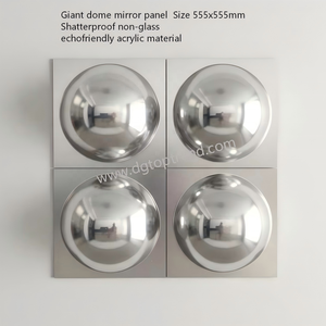 TOPTREND 360 Degree Safety Security Spherical PMMA Acrylic Convex Full Dome <b>Mirror</b> 2mm Thickness Cutting Service 550*550mm Model - Product Image 3