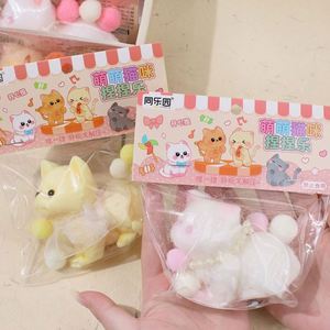 ของเล่นบีบคลายเครียดรูปสัตว์การ์ตูนคุณภาพสูง TPR น่ารัก แมวน้อย Taba ขนาดเล็ก สำหรับเด็กชายและเด็กหญิง - Product Image 1